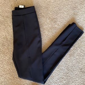 Black high waist trouser pants
